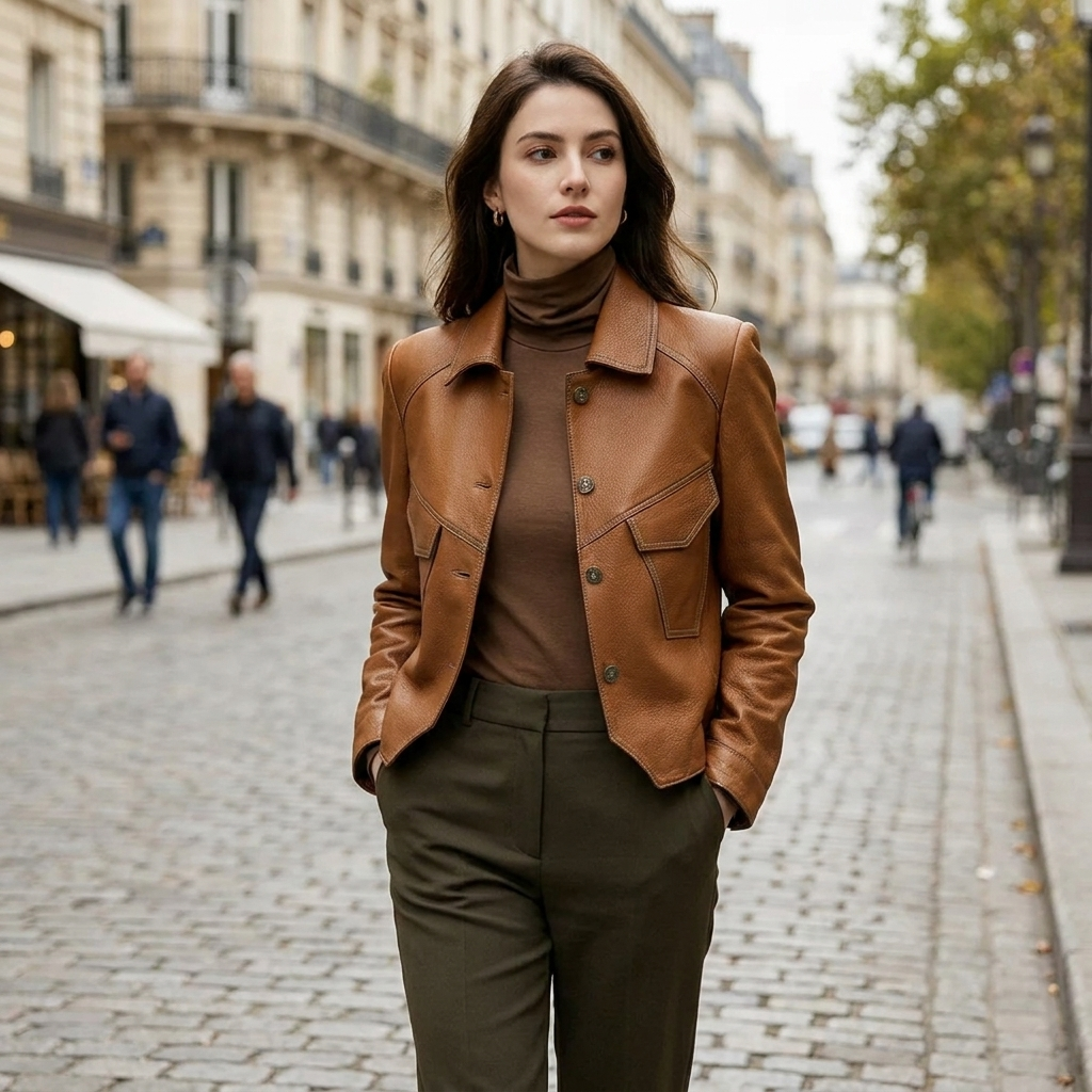 Monacco Leather Jacket