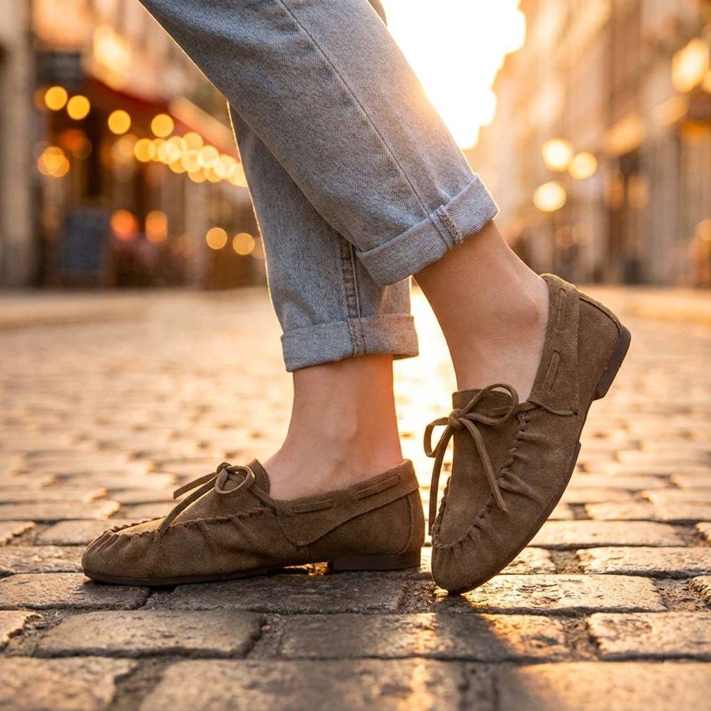 Danerys Soft Suede Moccasins
