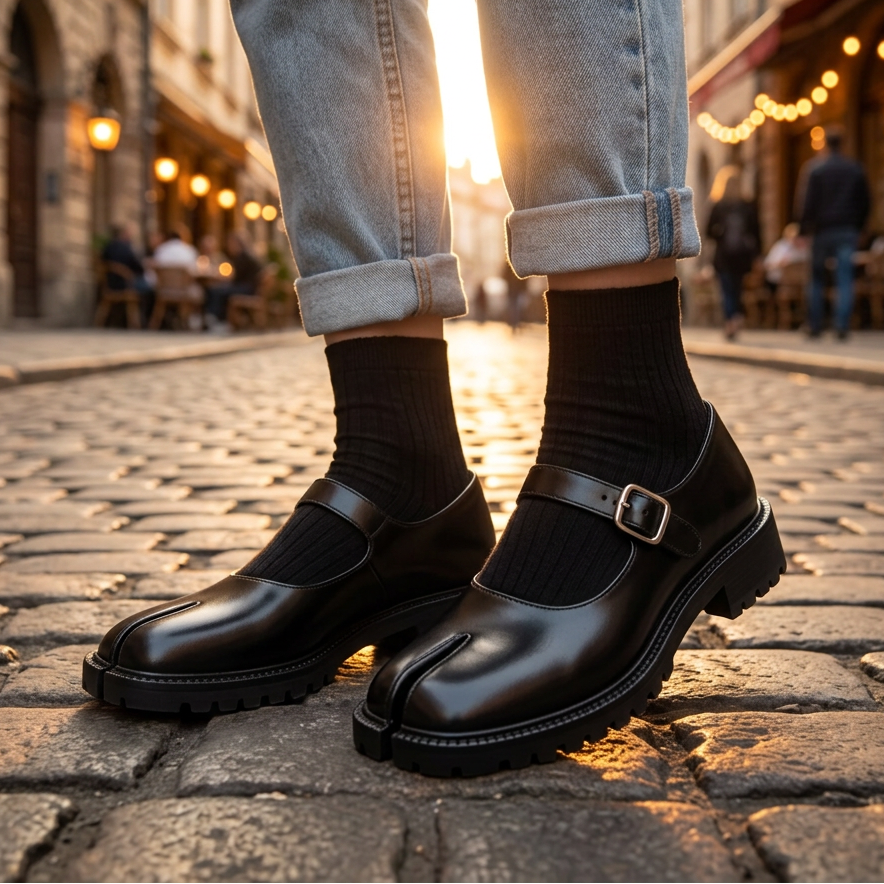 Freya Split Toe Mary Janes