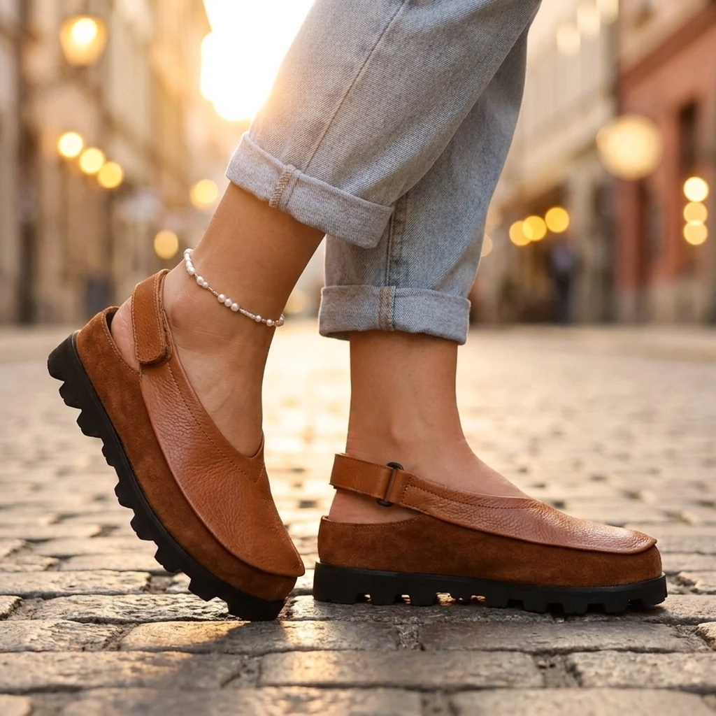 Avery Comfortable Wide Toe Sandals