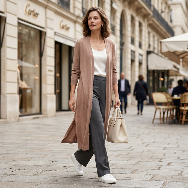 Nora Longline Knit Cardigan