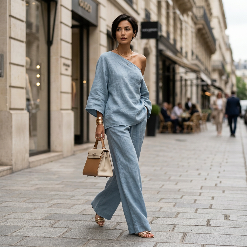 Thea One Shoulder Matching Set