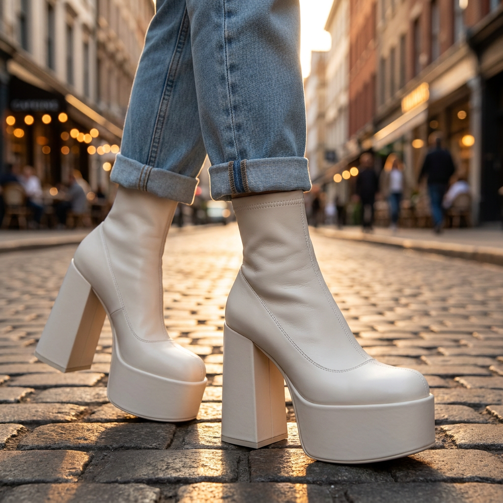 Aria Chunky Ankle Boots