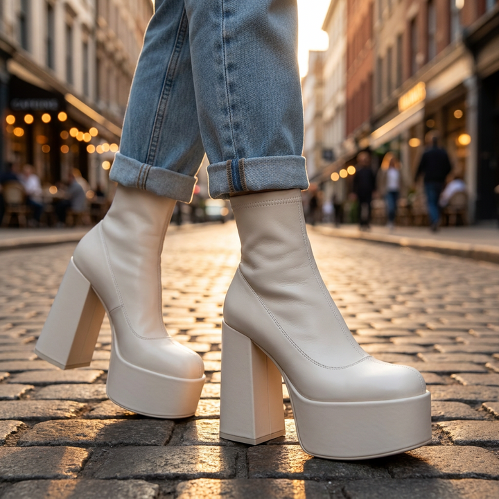 Aria Chunky Ankle Boots