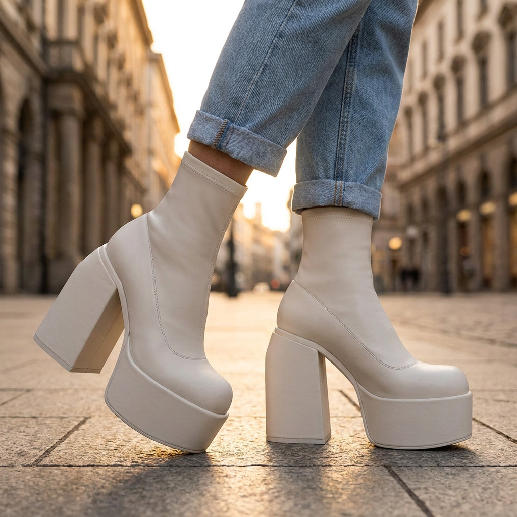 Aria Chunky Ankle Boots