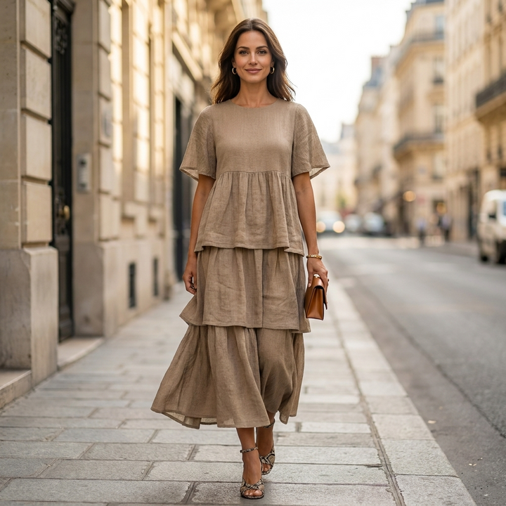 Nolani Tiered Maxi Dress