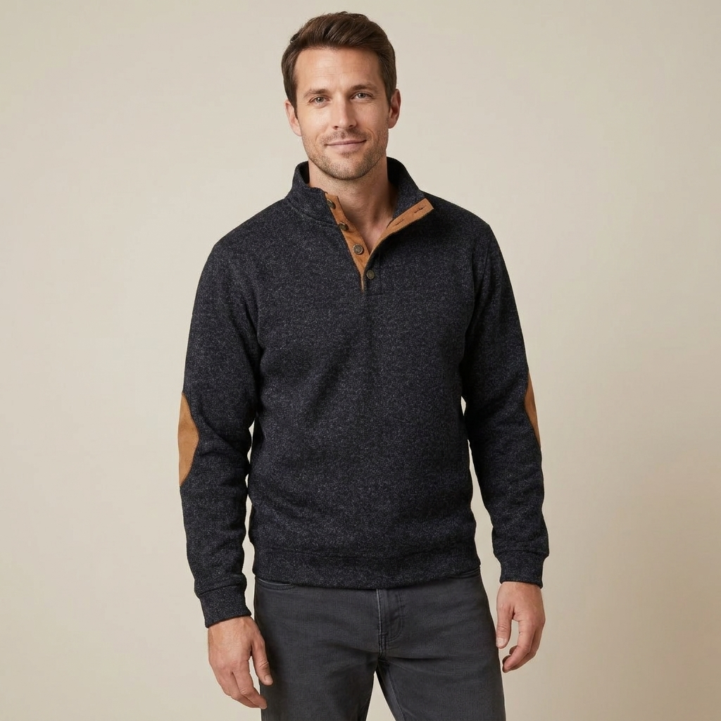 Holt Button Placket Pullover