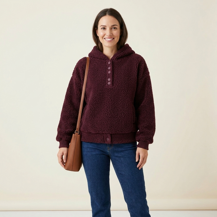 Solene Particle Fleece Pullover