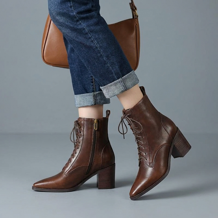 Corinne Lace Up Ankle Boot