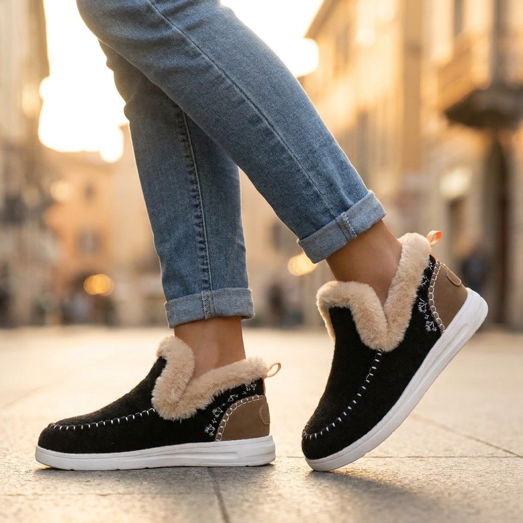 Wilhelmina Faux Fur Ankle Boots