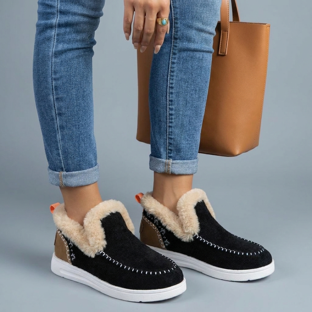 Wilhelmina Faux Fur Ankle Boots