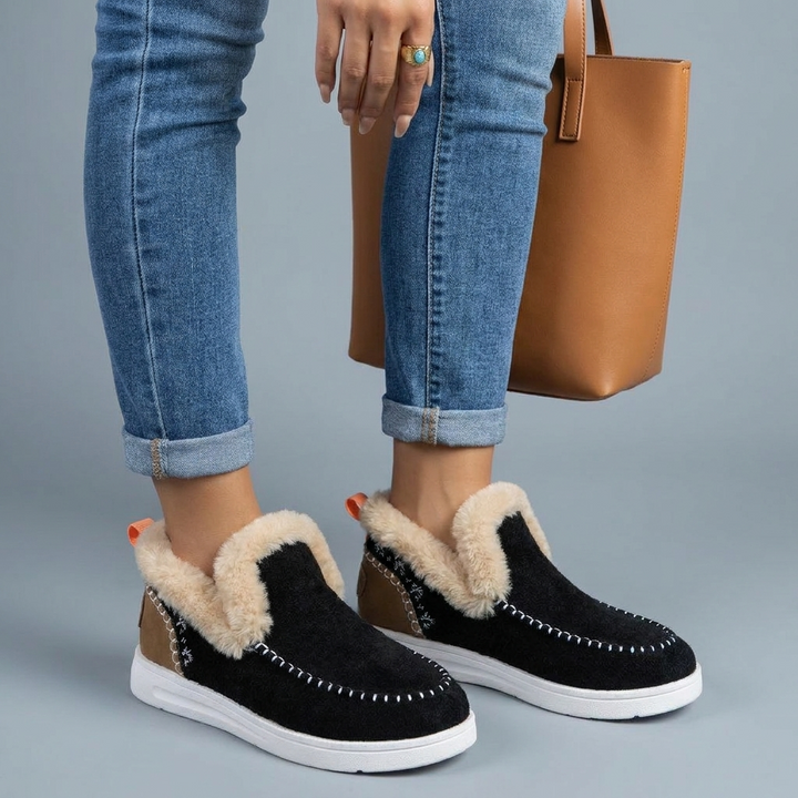 Wilhelmina Faux Fur Ankle Boots