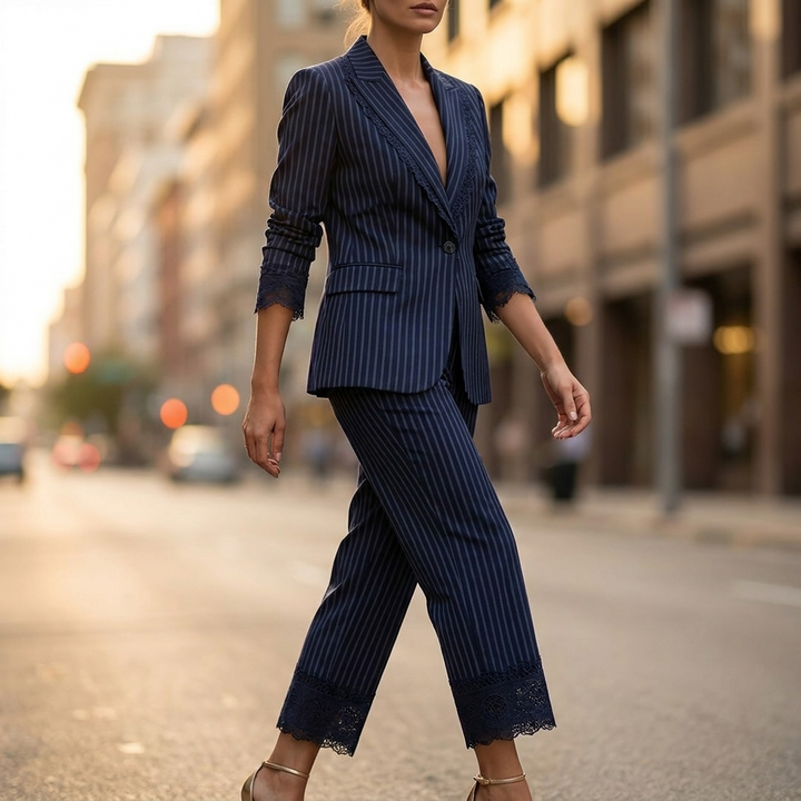 Lienne Wide Leg Pantsuit