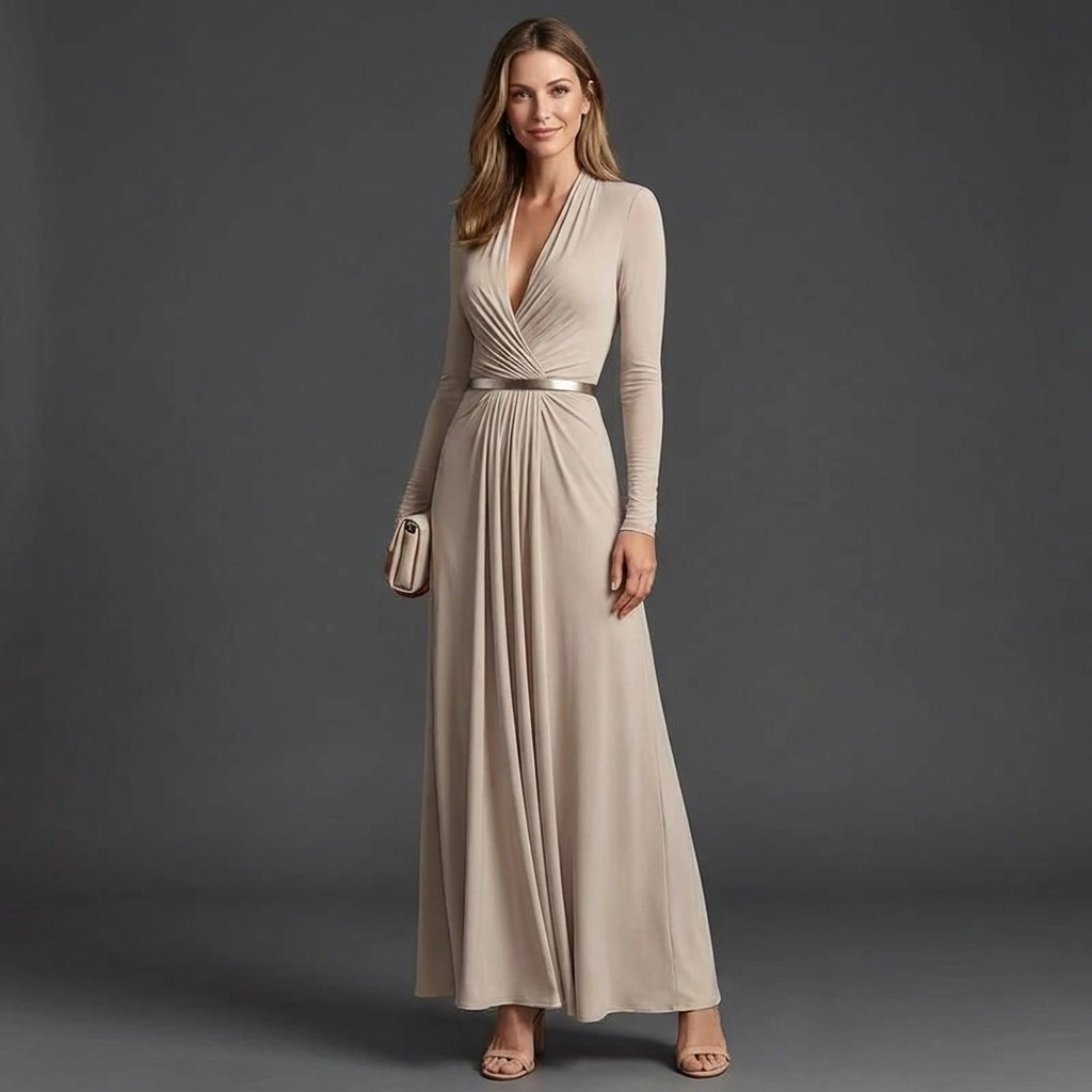 Miriel Empire Waist Maxi Dress