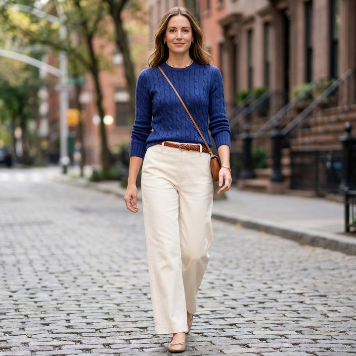 Meline Cable Knit Sweater