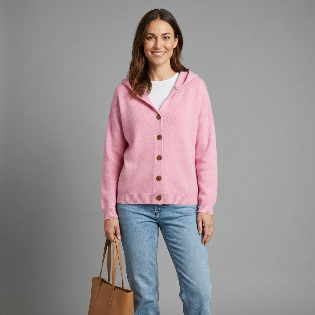 Marisol Hooded Knit Cardigan