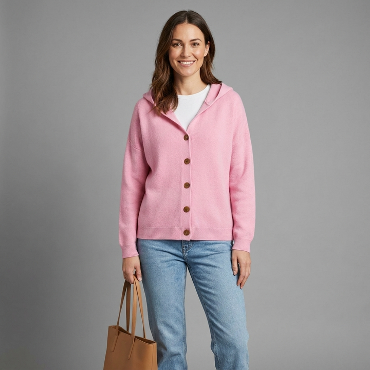 Marisol Hooded Knit Cardigan