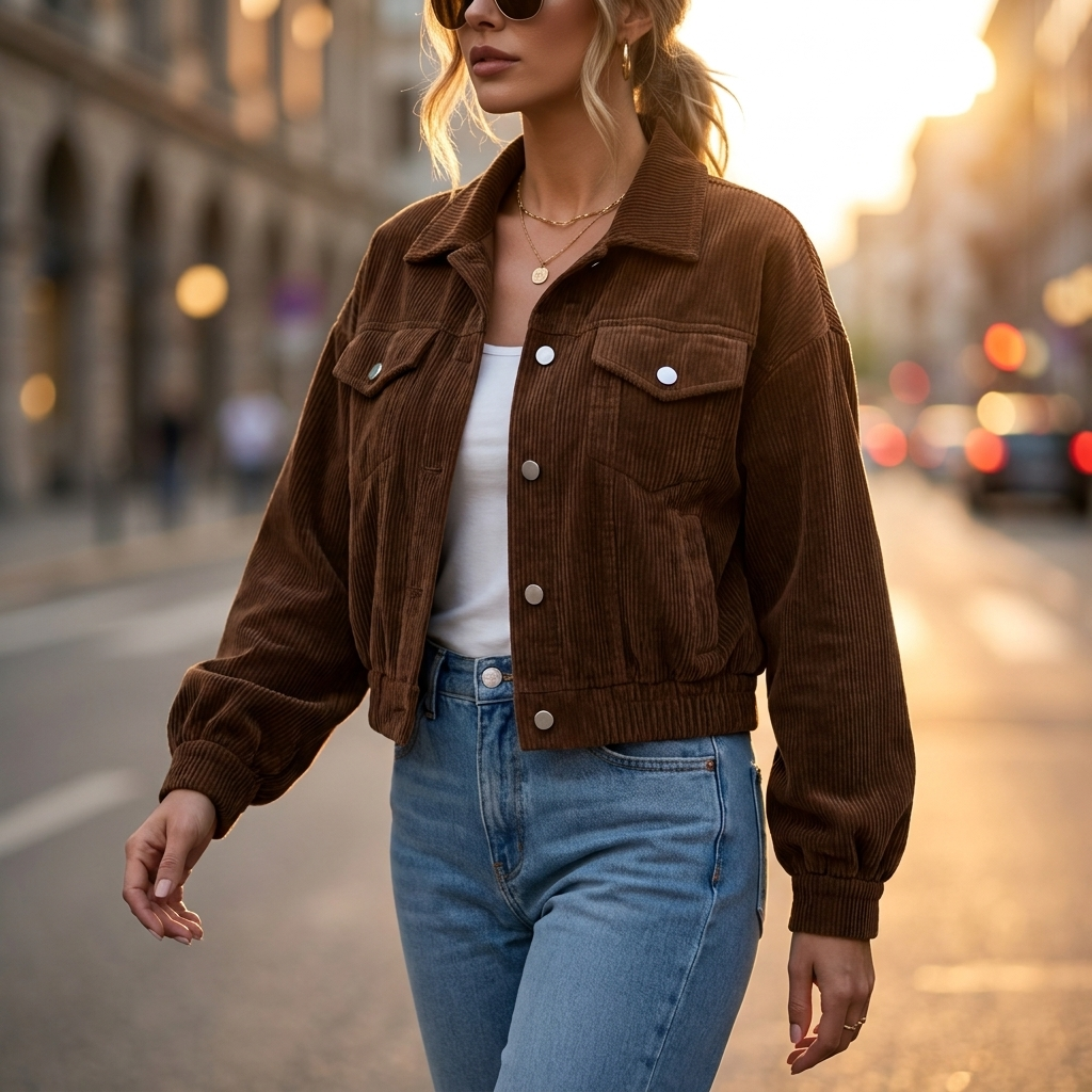 Verena Lantern Sleeve Jacket