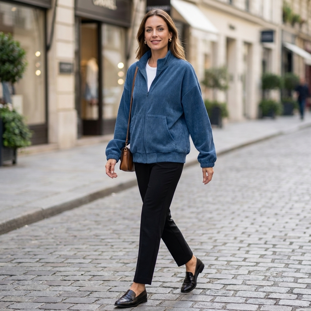 Cleo Corduroy Zip Jacket