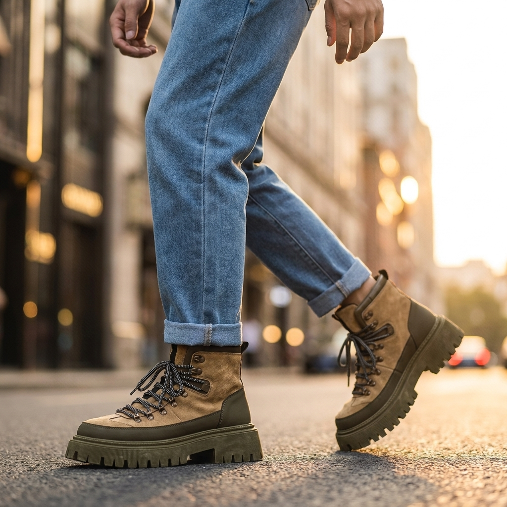 Barnaby Platform Hiking Boot