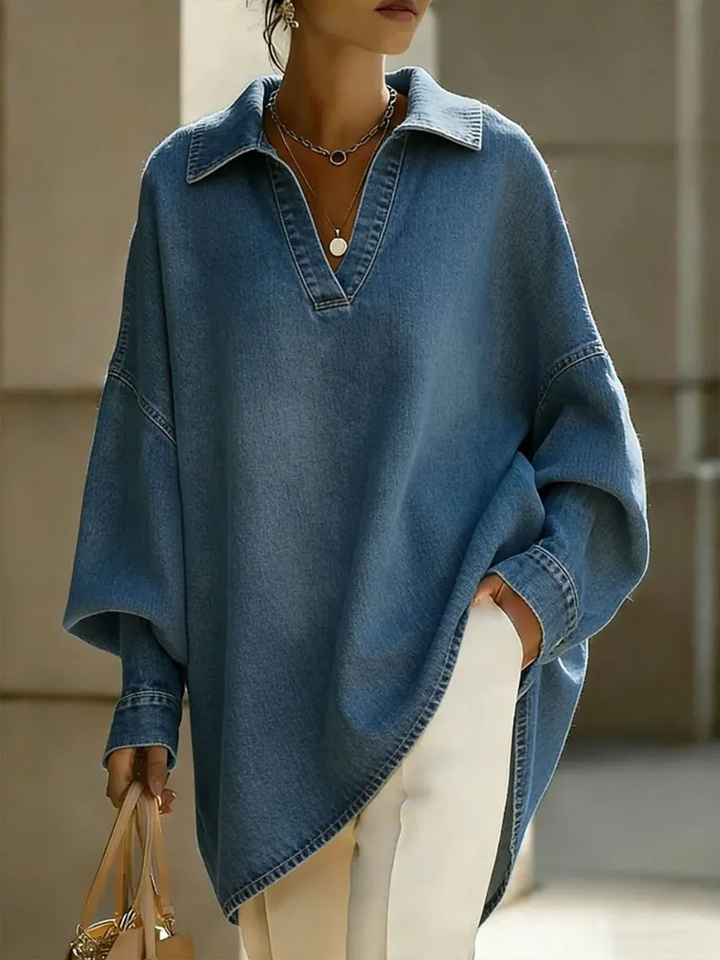 Delphine Washed Denim Shirt
