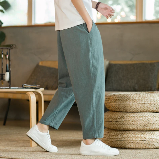 Alberto Loose Drawstring Pants