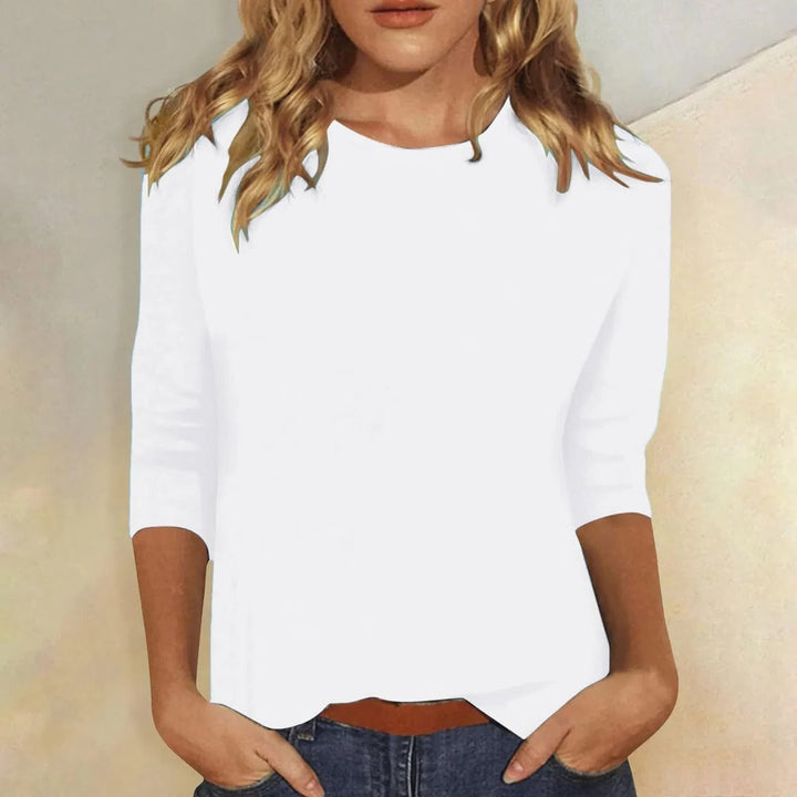 Maria Crew Neck Casual Everyday Top