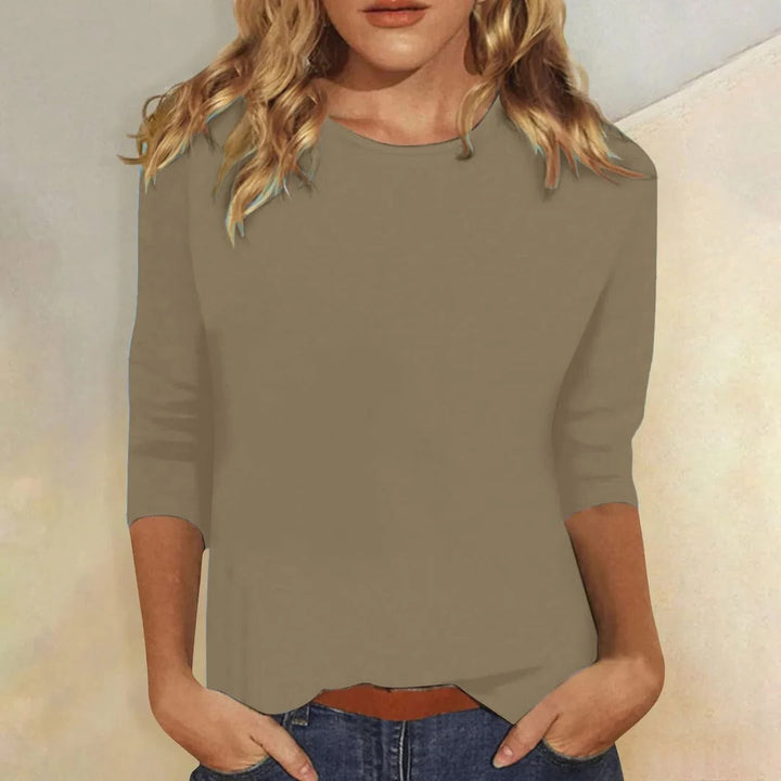 Maria Crew Neck Casual Everyday Top