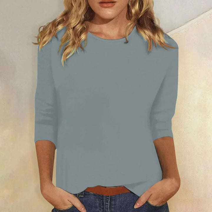 Maria Crew Neck Casual Everyday Top