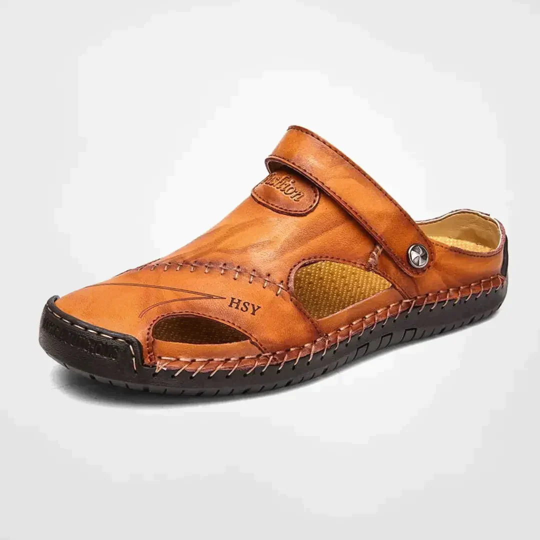 Chandler Orthopedic Leather Sandals