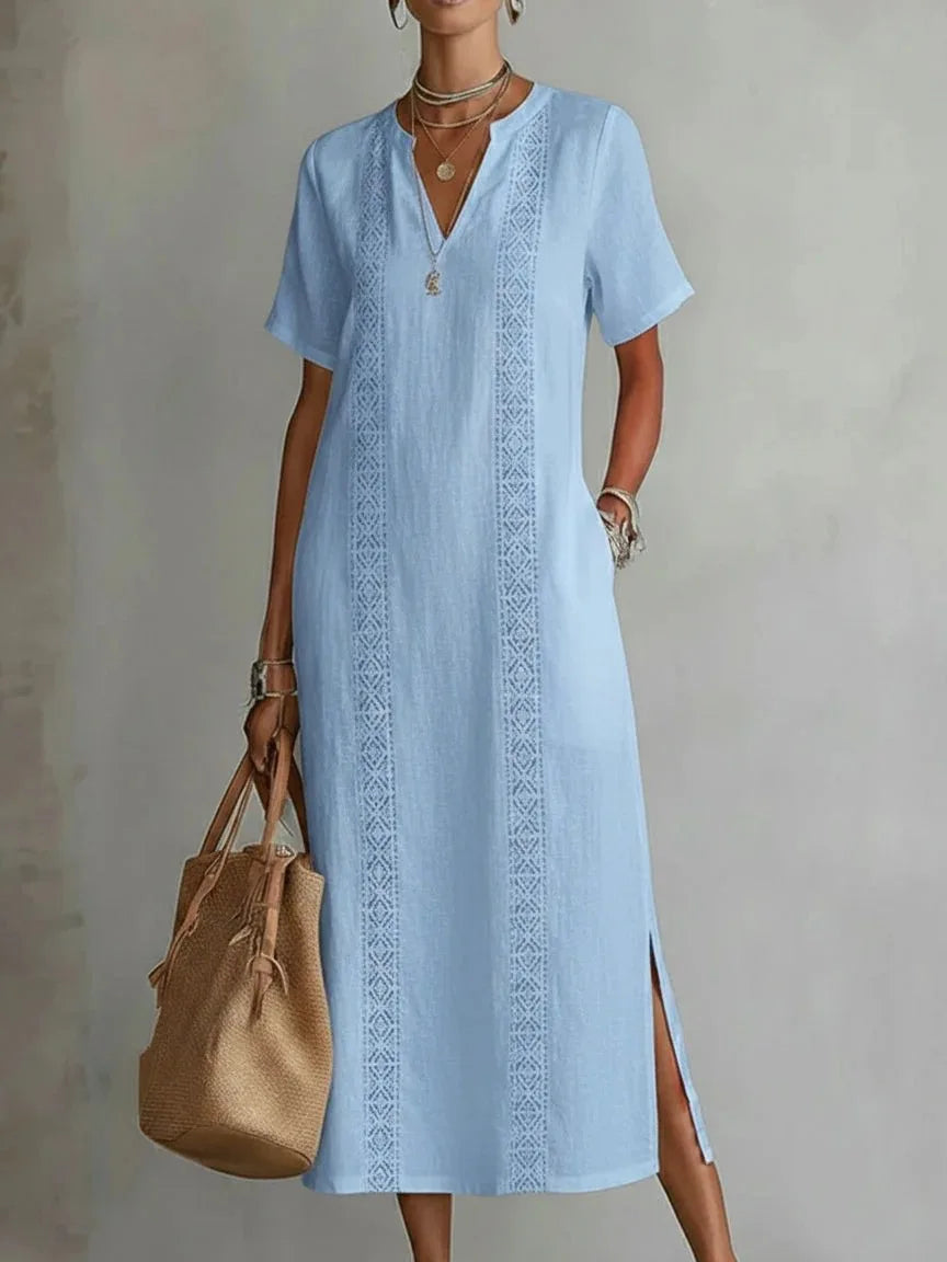Coraline Side Slit Maxi Dress