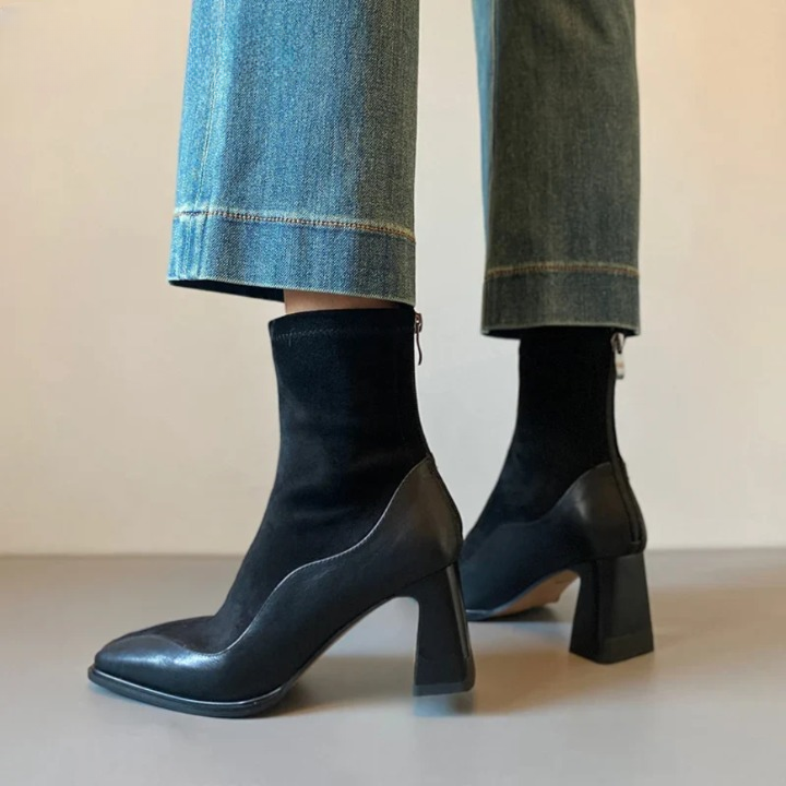 Marilena Square Toe Boots