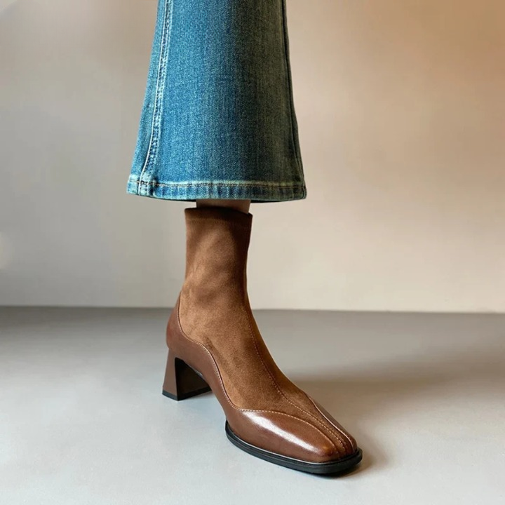 Marilena Square Toe Boots