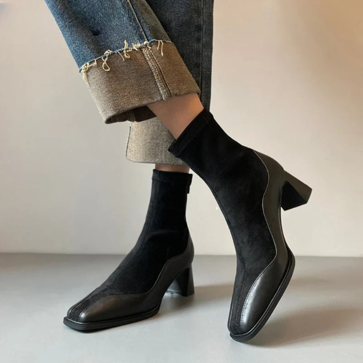 Marilena Square Toe Boots
