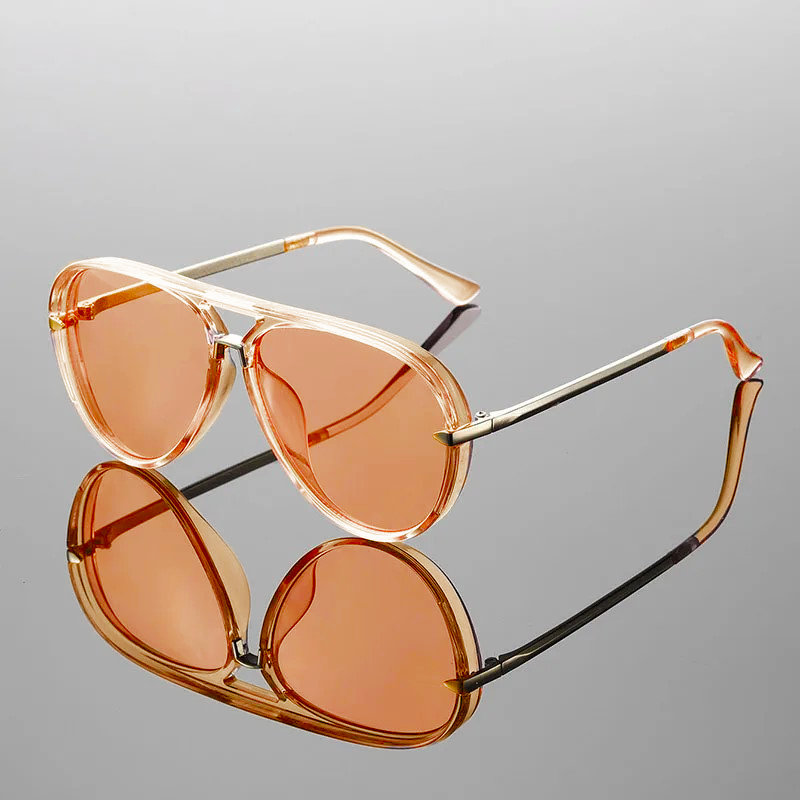 Vance Retro Aviator Sunglasses