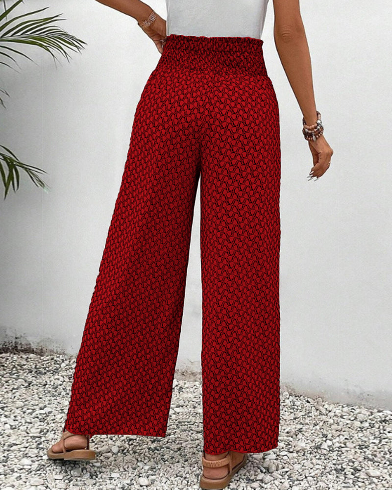 Clara Pull-On Waistband Trousers