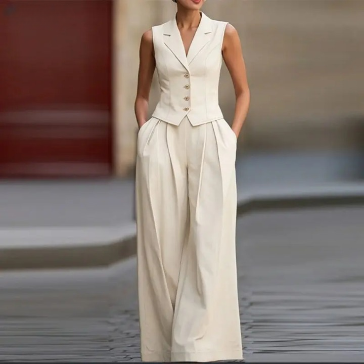 Rosalie Elegant Tailored Trouser Suit