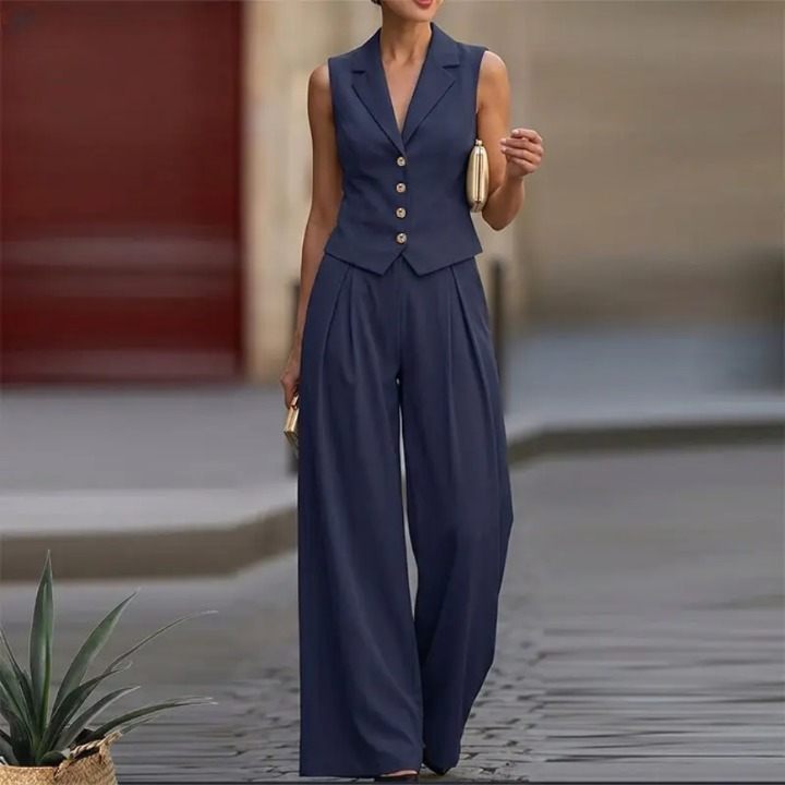 Rosalie Elegant Tailored Trouser Suit