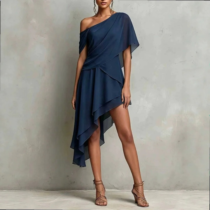 Seraphina One Shoulder Mini Dress