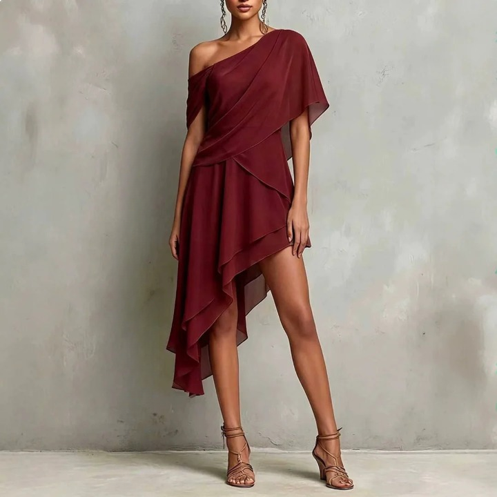 Seraphina One Shoulder Mini Dress