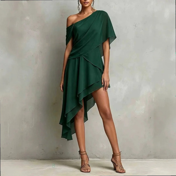 Seraphina One Shoulder Mini Dress