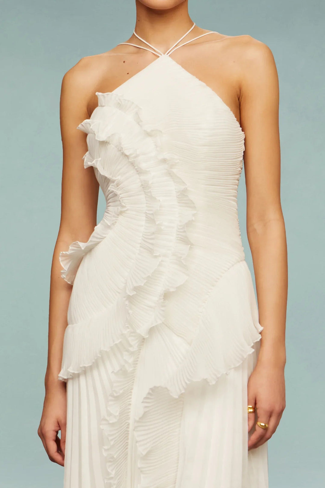 Jessalyn One Shoulder Maxi Wedding Guest Dress