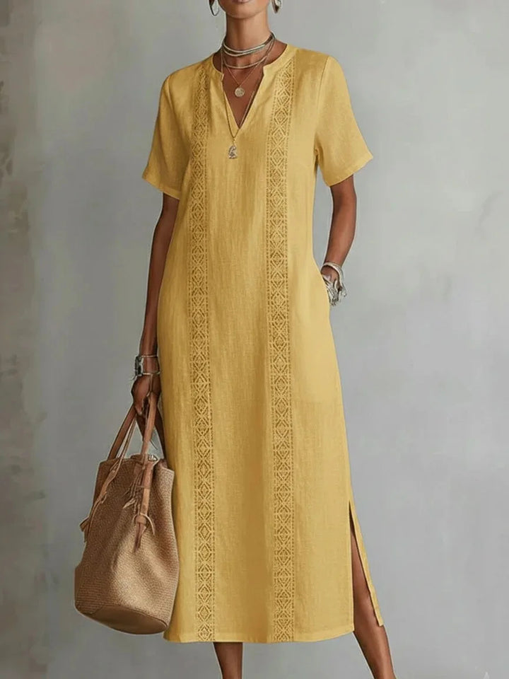 Coraline Side Slit Maxi Dress