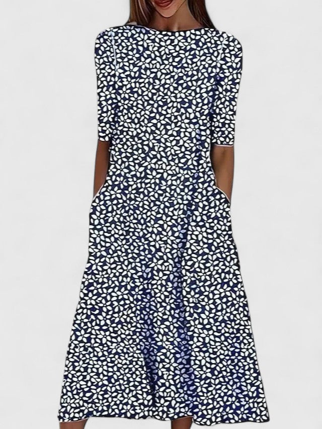 Kathy Sophisticated Midi Dress